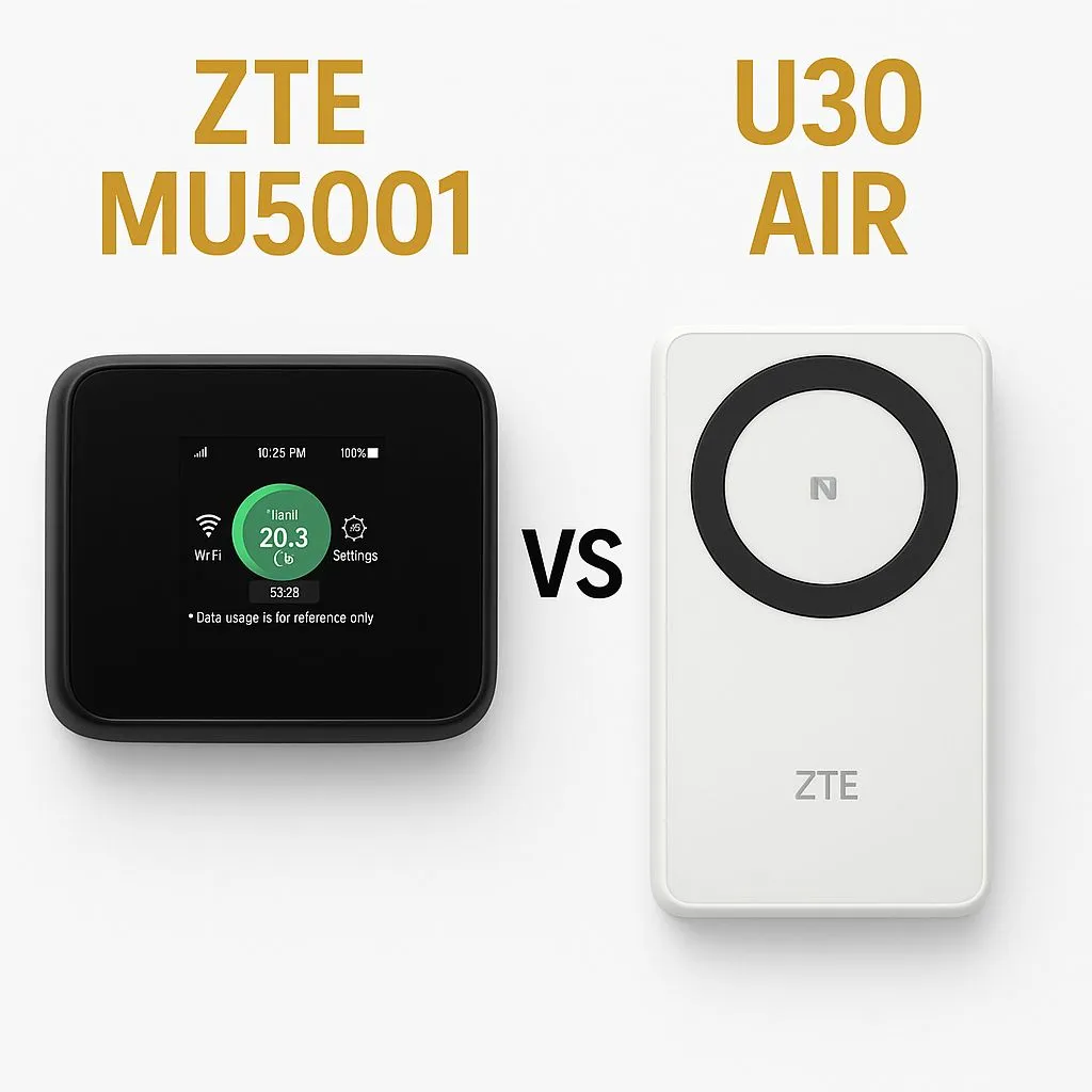 مقایسه تخصصی MU5001 با U30 Air؛ از چیپست تا باتری